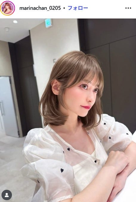 まりなInstagramより