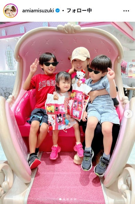 鈴木亜美Instagramより