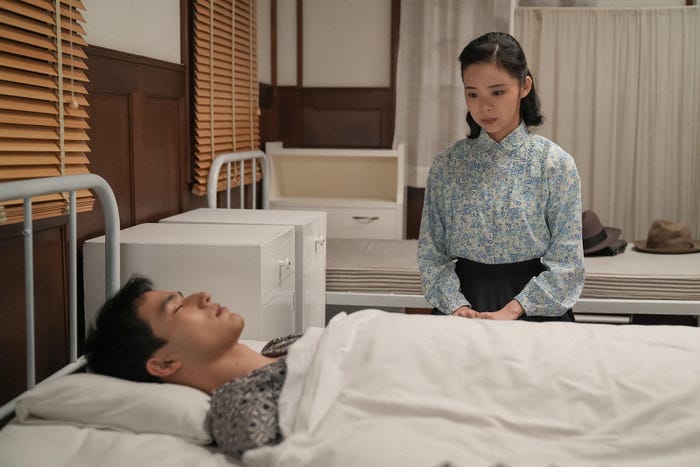 水上恒司、趣里「ブギウギ」第79話(C)NHK