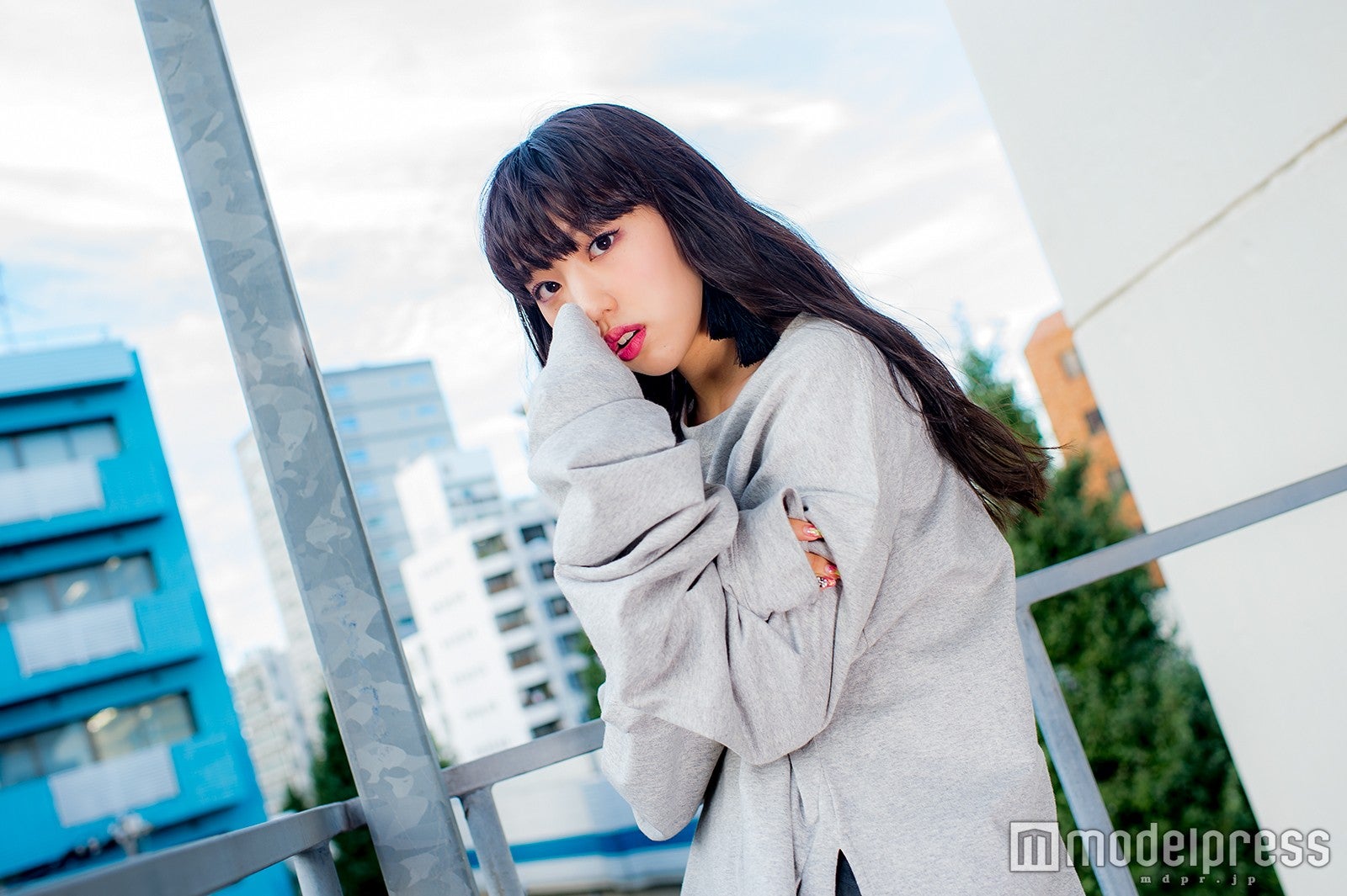 重留真波（C）モデルプレス