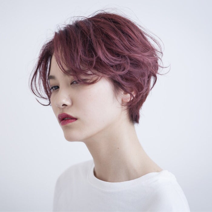 ピンクアッシュで色っぽくて女性らしいヘアスタイルまとめ モデルプレス
