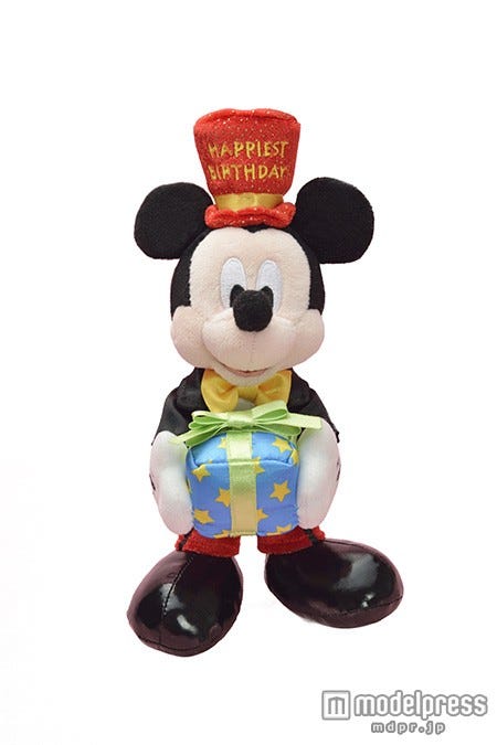 バースデーぬいぐるみバッジ(C)Disney
