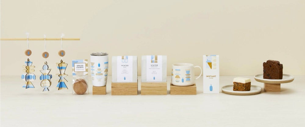 ブルーボトルコーヒー ホリデーギフトコレクション 2021（一部抜粋）／画像提供：Blue Bottle Coffee Japan