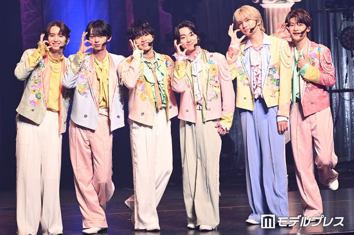 Lienel/高岡ミロ、近藤駿太、武田創世、森田璃空、高桑真之、芳賀柊斗(C)モデルプレス