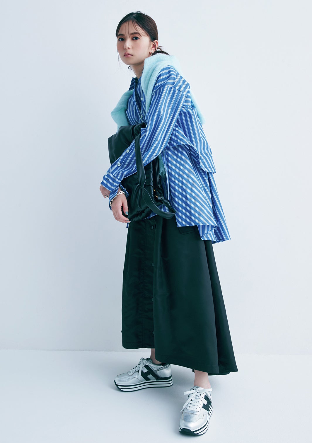 齋藤飛鳥「Oggi」初撮影で緊張 いつもと異なる大人クールな表情