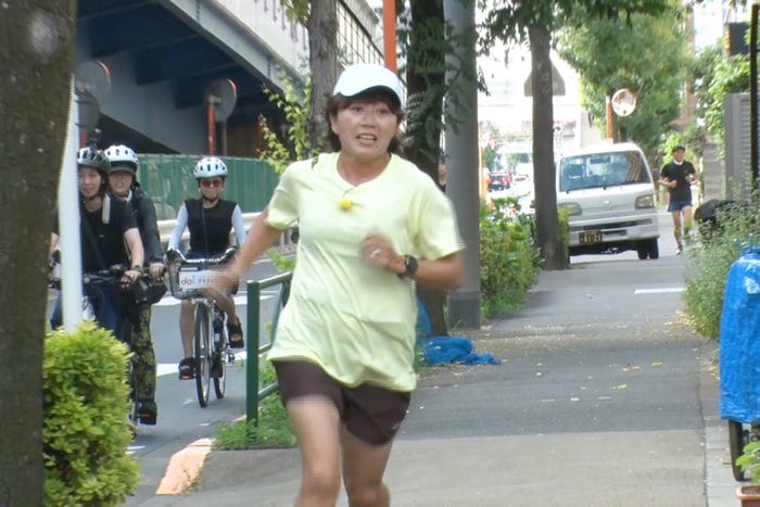 野口みずき(C)TBS