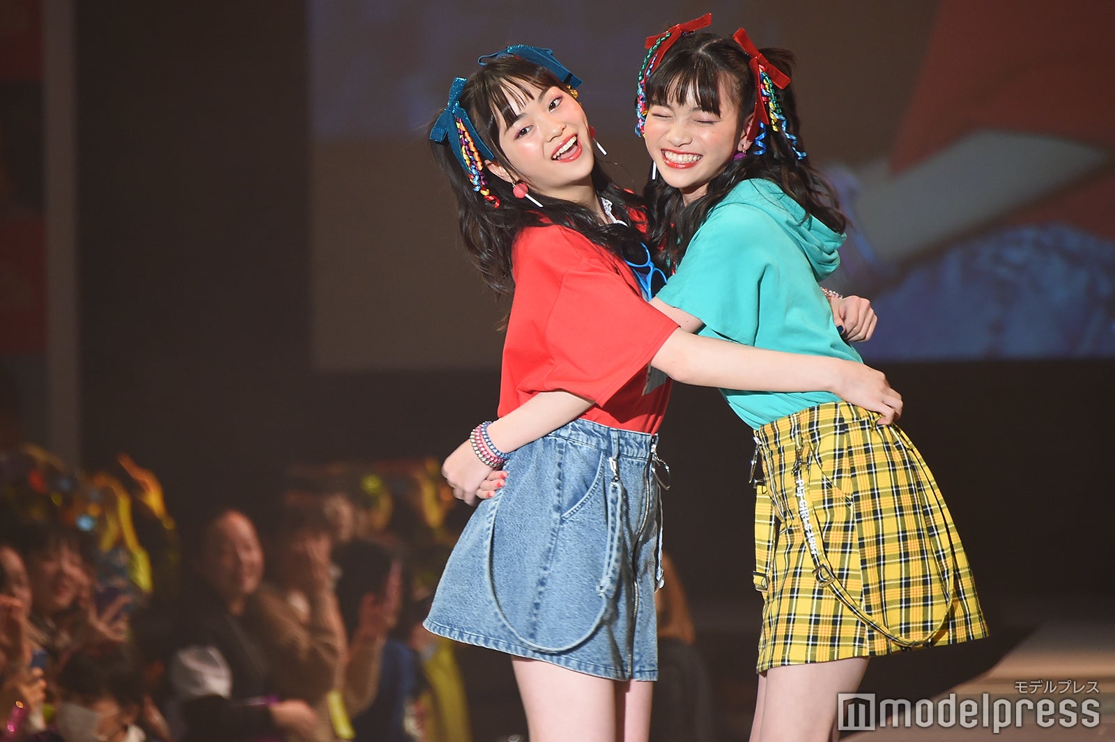 深尾あむ＆広瀬まのか（C）モデルプレス
