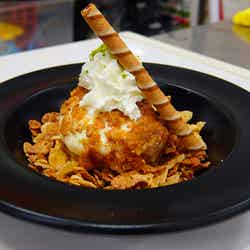 「アイスクリーム博覧会2017」パスタ風、盆栽、わたあめ…個性派海外アイスまで総勢200種勢揃い/ディープフライアイスクリーム/画像提供:アイスクリーム博覧会2017PR事務局