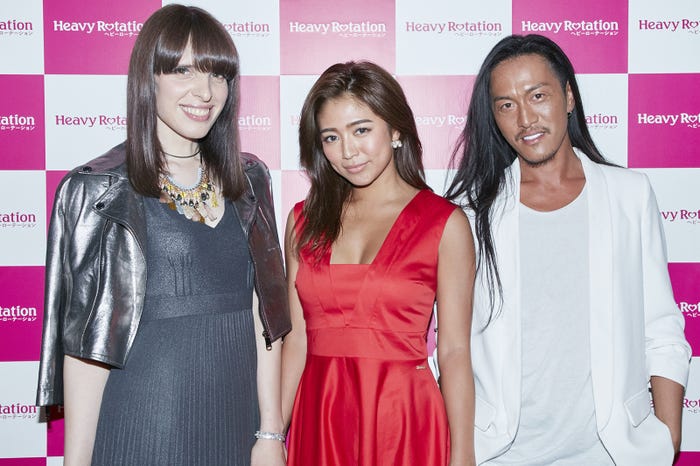 (左から)IVAN、今井華、JunJun(提供写真)