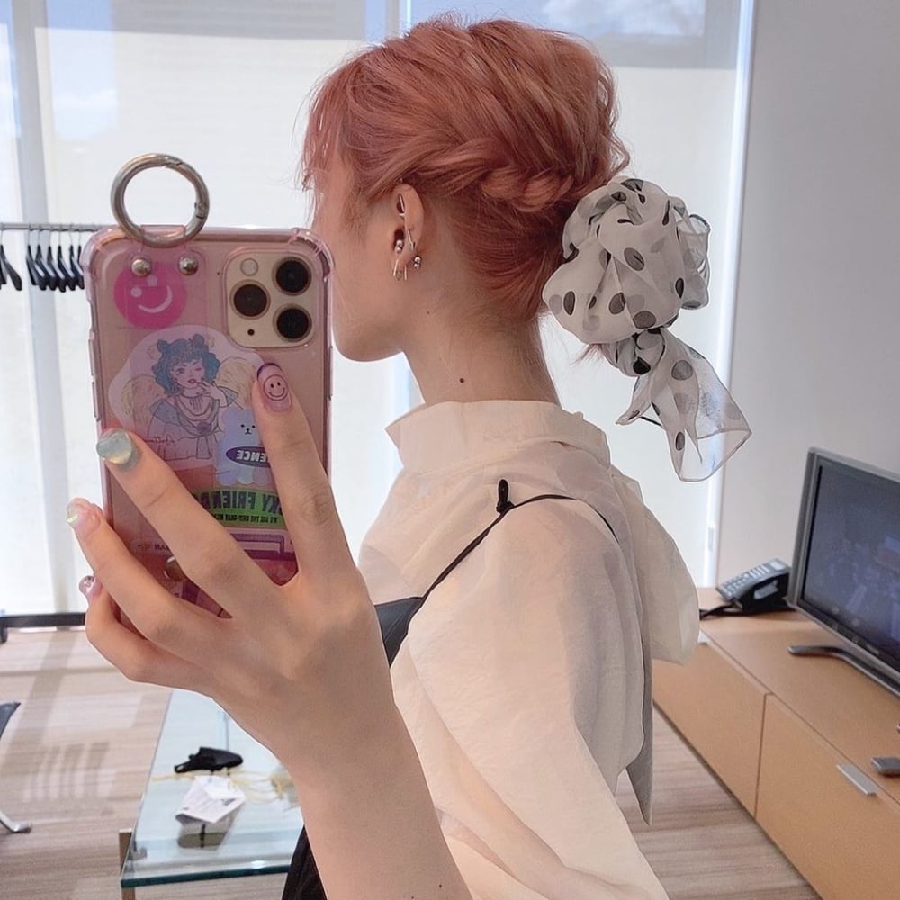 スカーフアレンジ