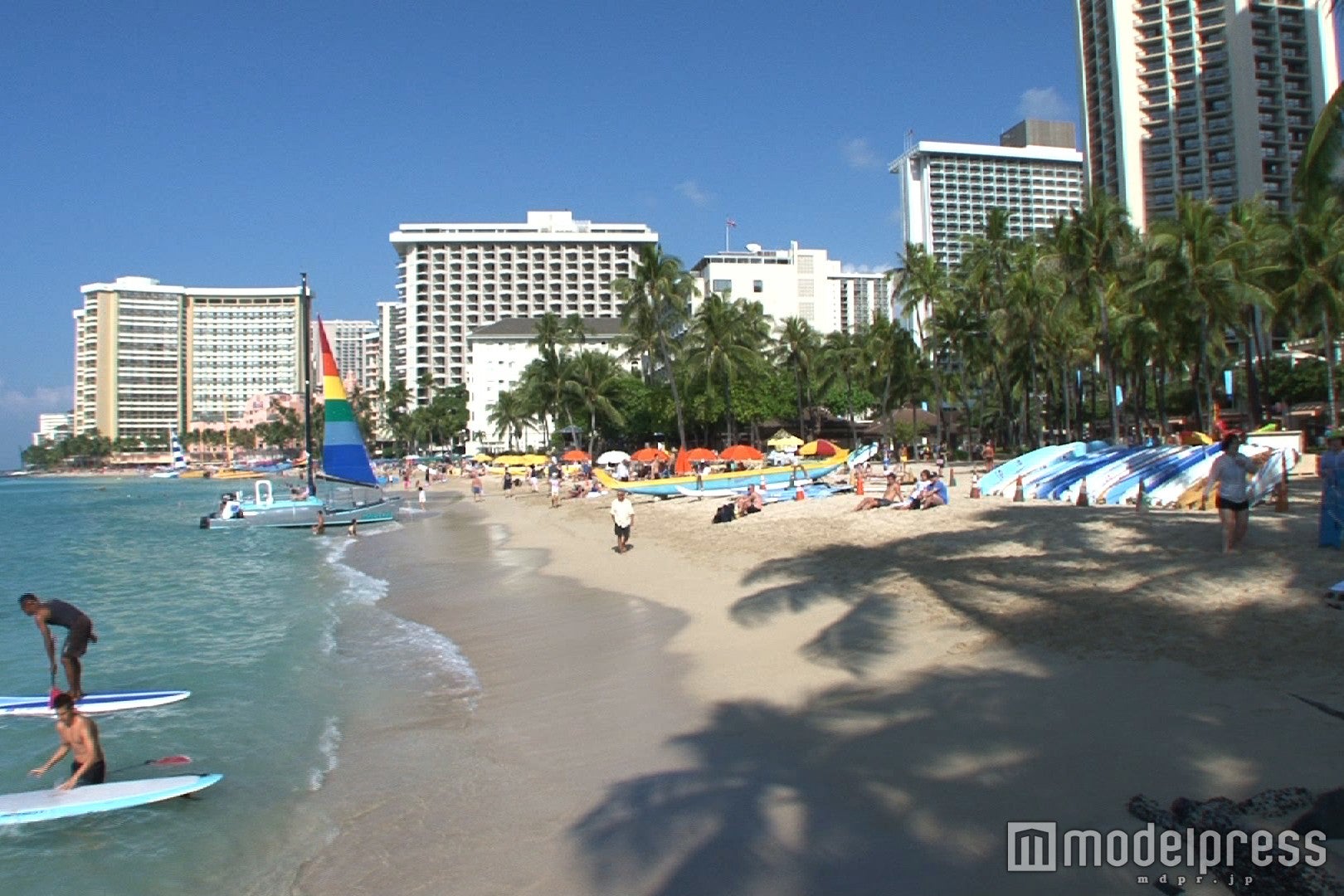 ハワイの風景／画像提供：毎日放送