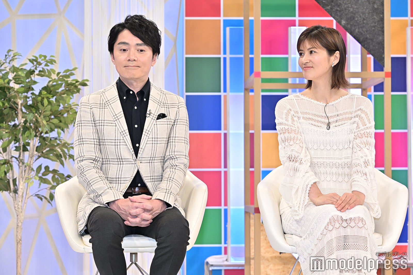 高瀬耕造アナ、鈴江奈々アナ（C）モデルプレス