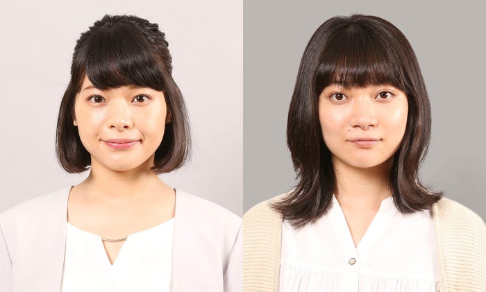 (左から)岸井ゆきの、三浦透子(C)フジテレビ