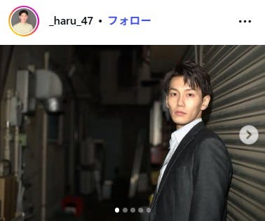 階晴紀Instagramより