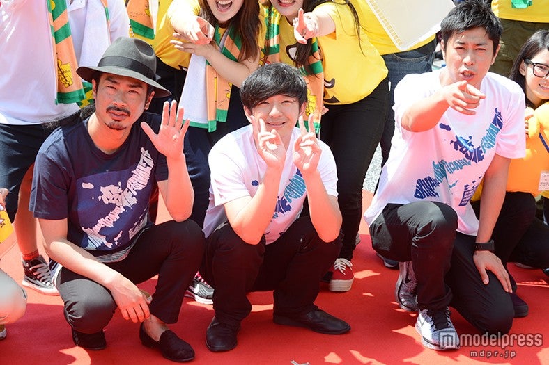 左より：菅良太郎、向井慧、尾形貴弘