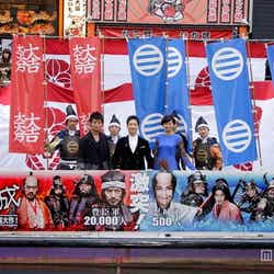 映画「のぼうの城」船上イベントの様子