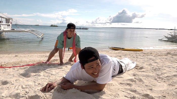 高橋海人、桐山照史(C)フジテレビ