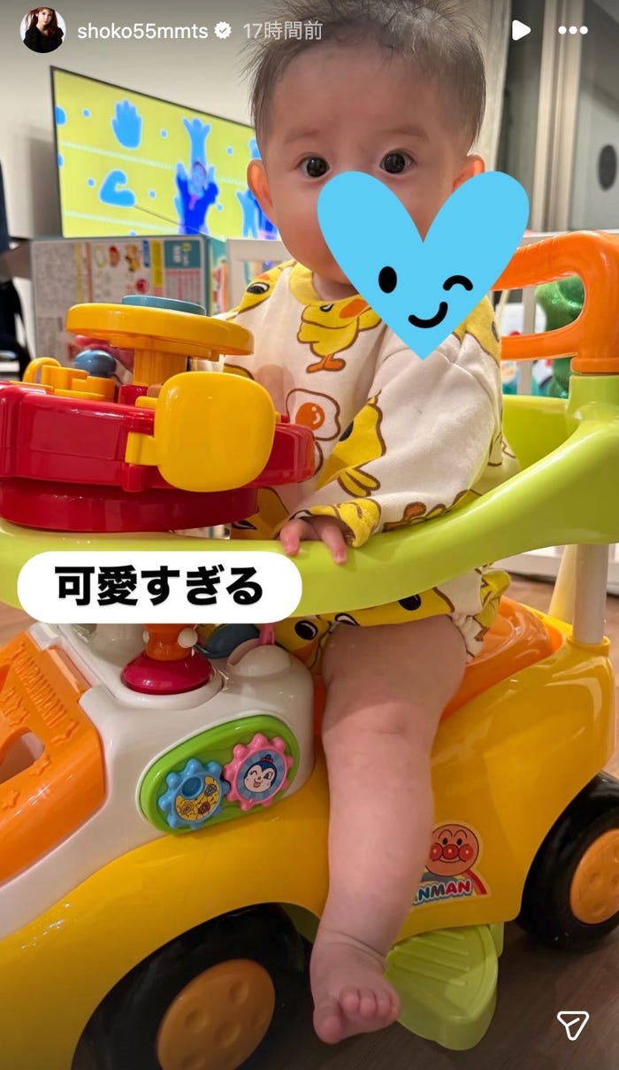 中川翔子Instagramストーリーズより