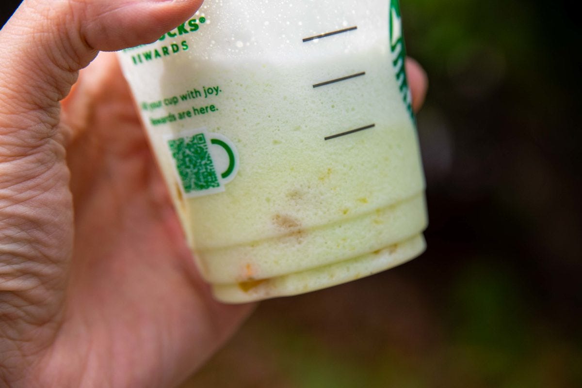 スターバックス・メロンフラペチーノ