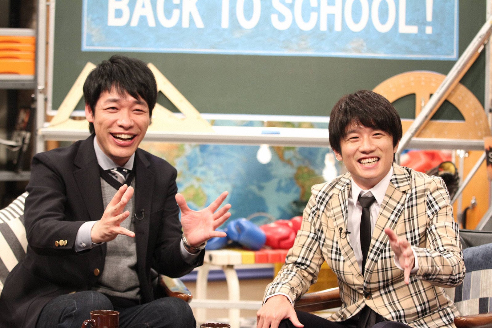 （左から）川島明、風間俊介（C）フジテレビ