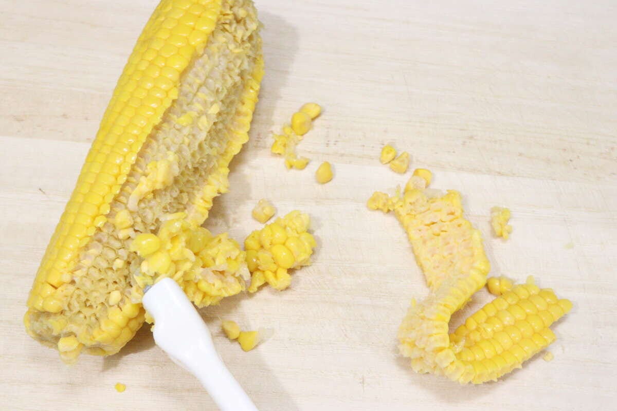 コーンピーラー　使用例