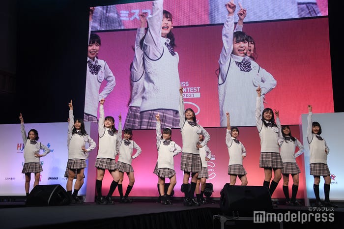 「JCミスコン2021」ファイナル審査の様子(C)モデルプレス