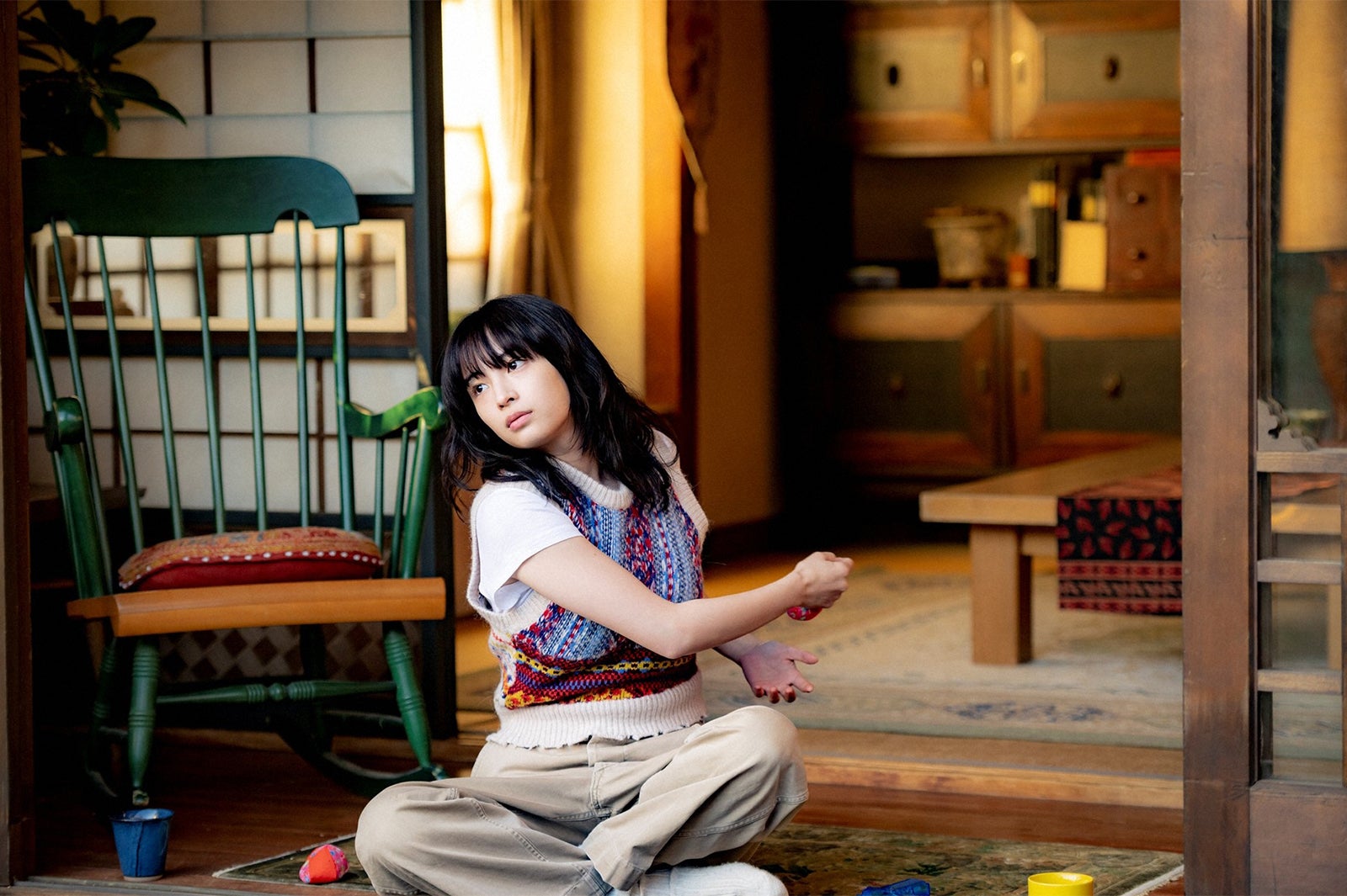 広瀬すず／「夕暮れに、手をつなぐ」第4話より（C）TBS