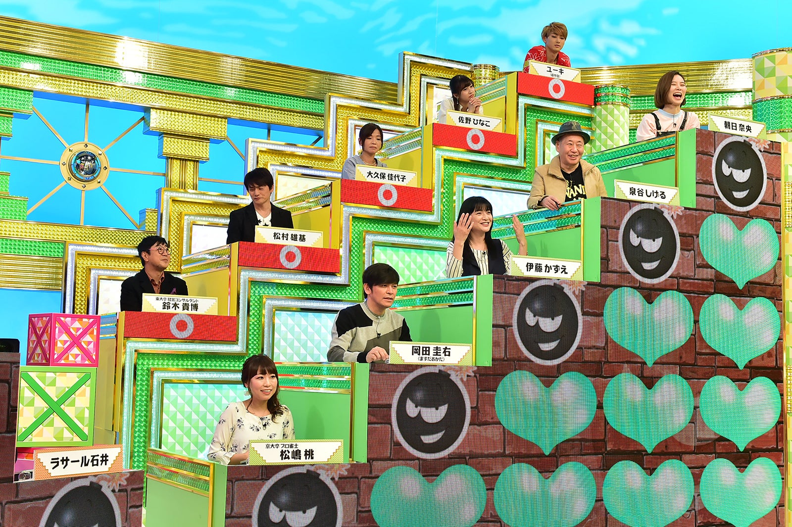 「クイズ！ボンバーワン　秀才？凡人？おバカ？有名人常識Q検定SP」より（C）TBS