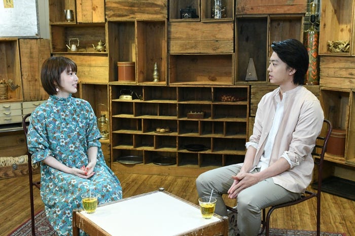 (左から)内田真礼、健太郎(C)TBS