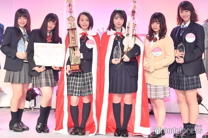 (左から)おとのん、ゆうゆう、あーーゆ、ゆめのん、ともか、のん(C)モデルプレス