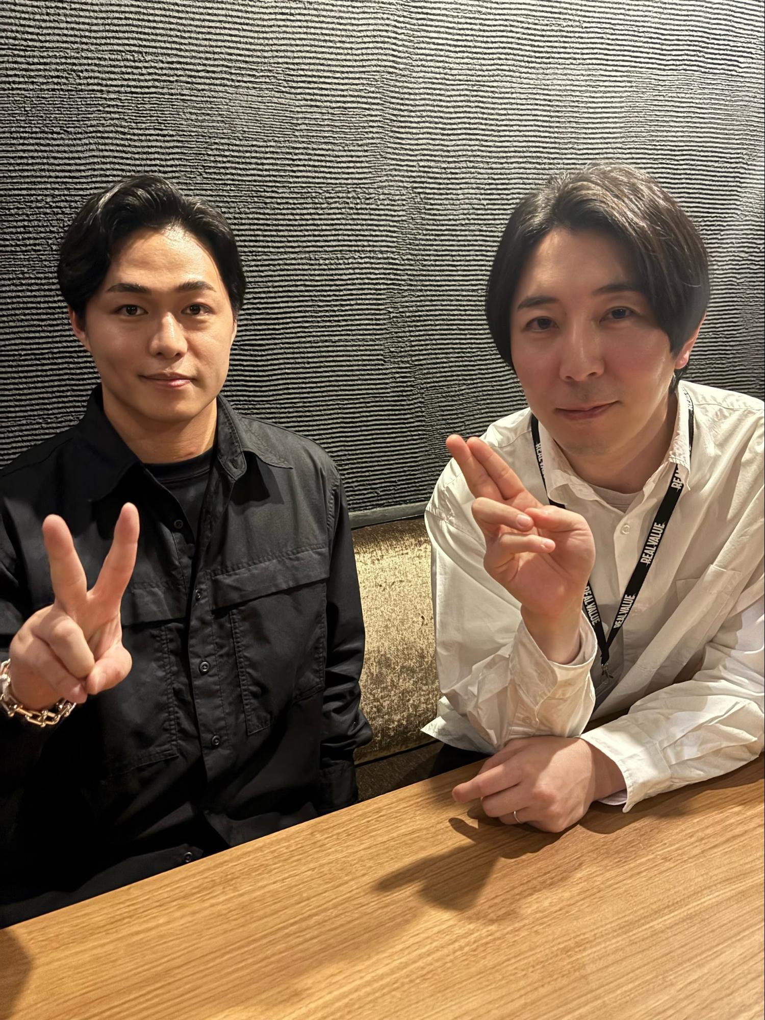 REAL VALUE CLUB入会を決意した日／木村壮氏、西川将史氏（提供写真）