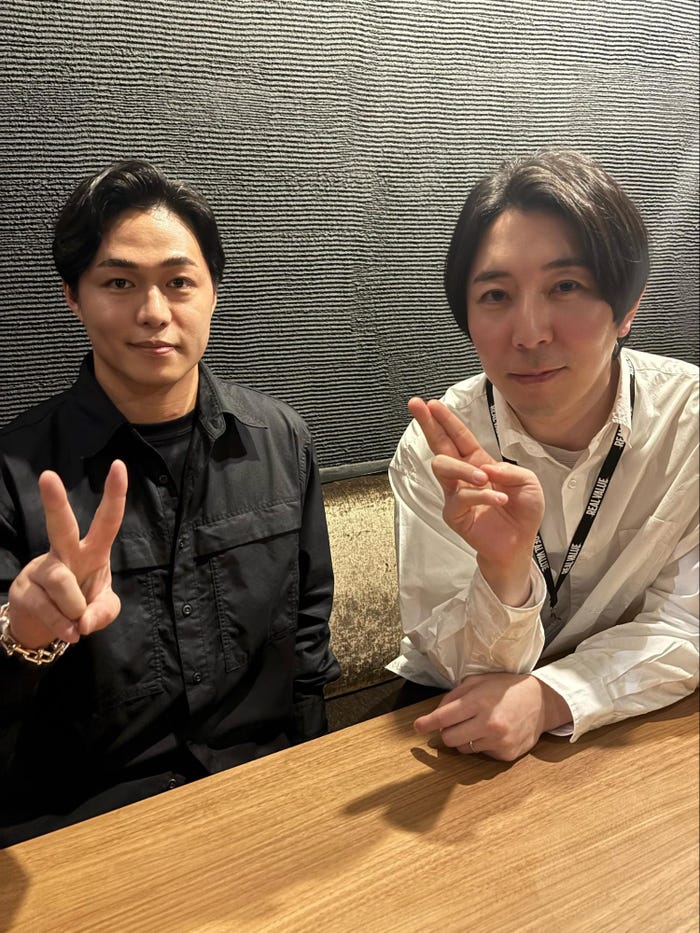 REAL VALUE CLUB入会を決意した日/木村壮氏、西川将史氏(提供写真)