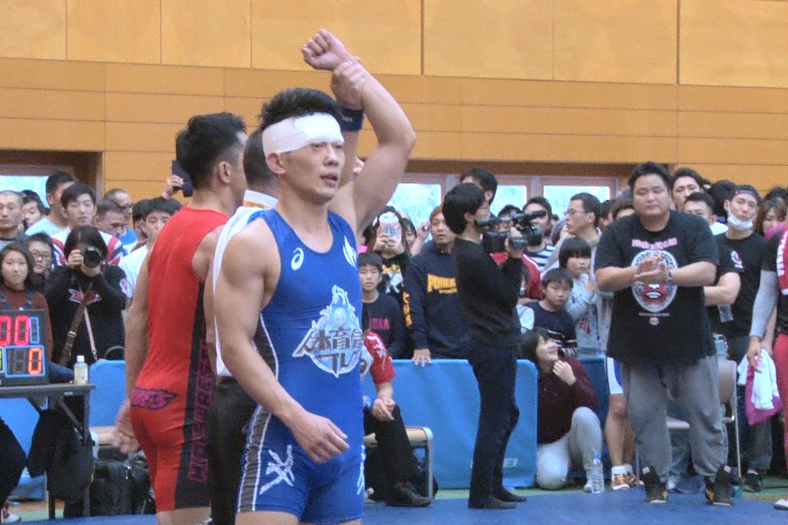 試合中の様子（C）TBS