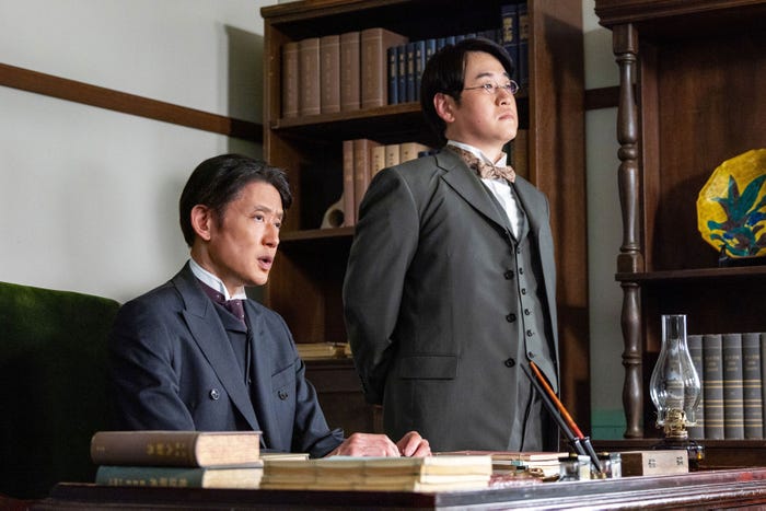 筒井道隆ら「風、薫る」第31話(C)NHK