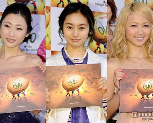 E-girls、壇蜜、忽那汐里ら豪華芸能人が続々来場 シルク・ド・ソレイユ「オーヴォ」開幕<写真特集>