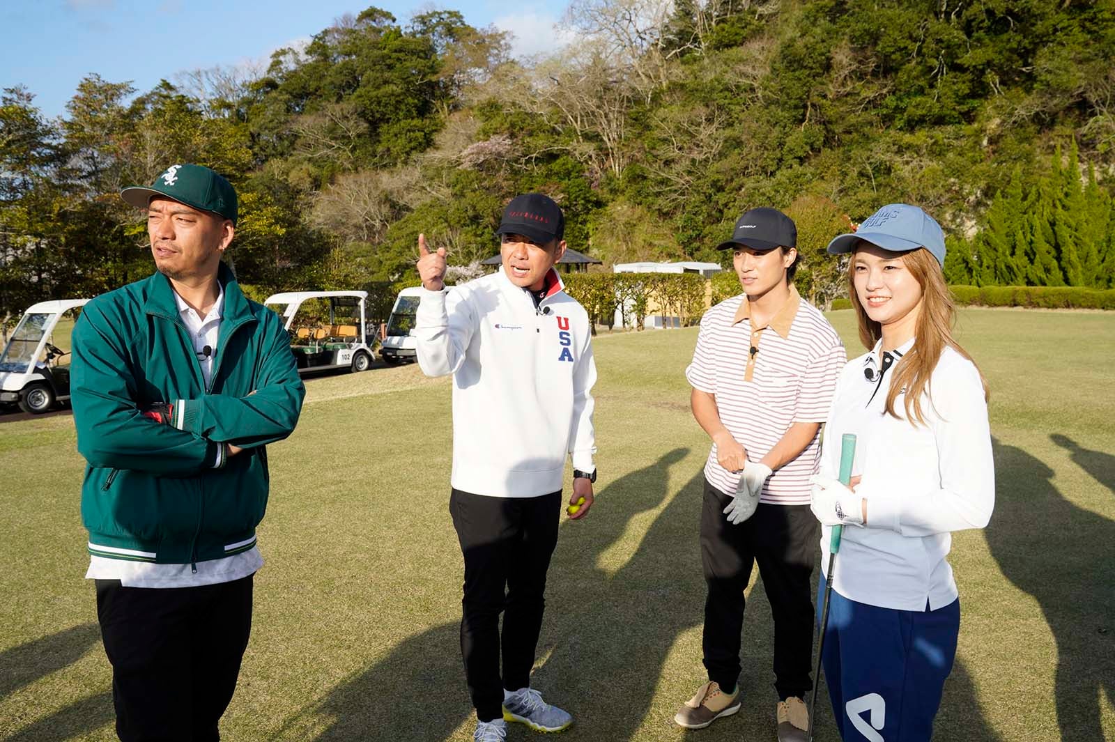 「GWだよ！LDHゴルフ好き大集合スペシャル！」より（提供写真）