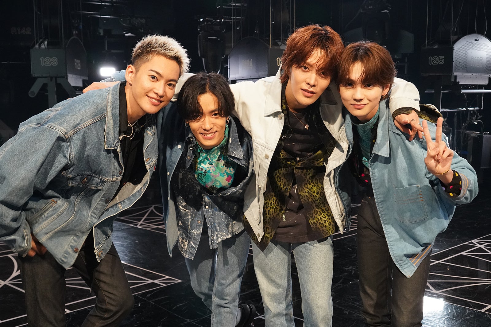 三山凌輝、 川村壱馬、中本悠太、吉野北人（C）日本テレビ