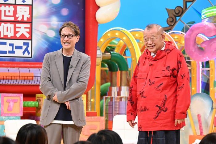 中居正広、笑福亭鶴瓶(C)日本テレビ