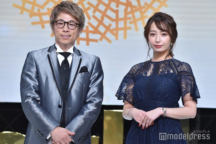 田村淳、宇垣美里アナウンサー (C)モデルプレス