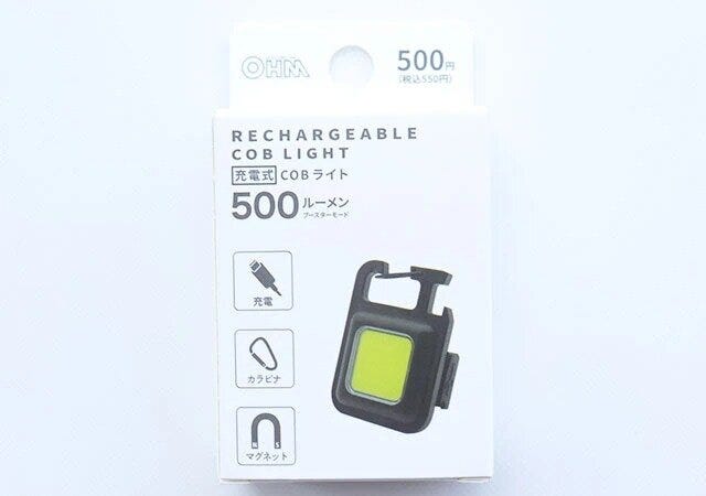 ダイソー　ライト　充電式