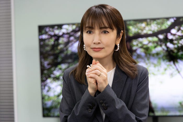 矢田亜希子「ナースが婚活」第5話より(C)「ナースが婚活」製作委員会