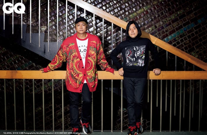 香取慎吾、祐真朋樹/『GQ JAPAN』2019年10月号 Photographed by Akira Maeda(C)2019 CONDE NAST JAPAN. All rights reserved.