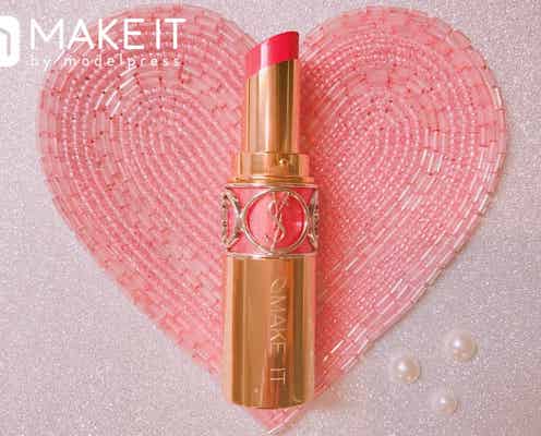 【YSL・婚活リップ】恋が叶う?!印象アップの“ミルキーコーラル”の魅力