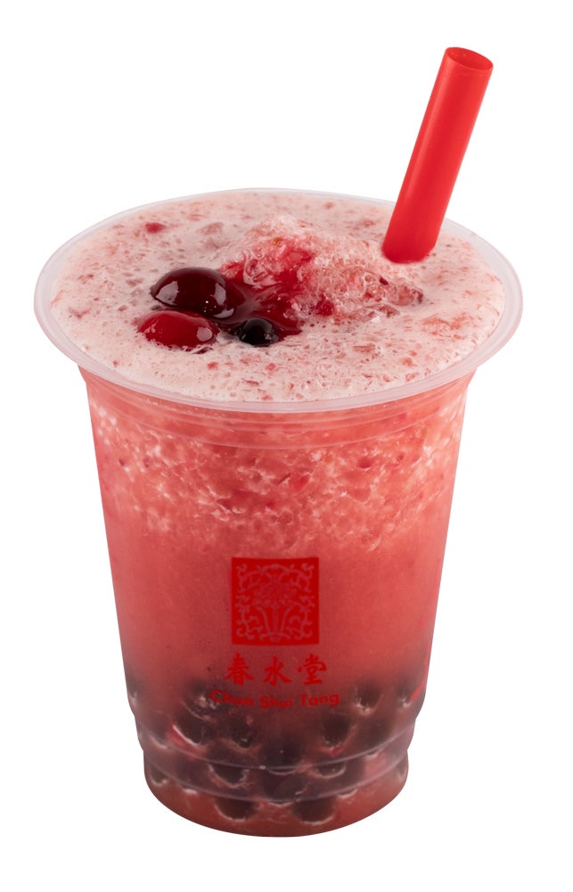 「タピオカトリプルベリージャスミンティー」650円（税抜）／画像提供：オアシスティーラウンジ