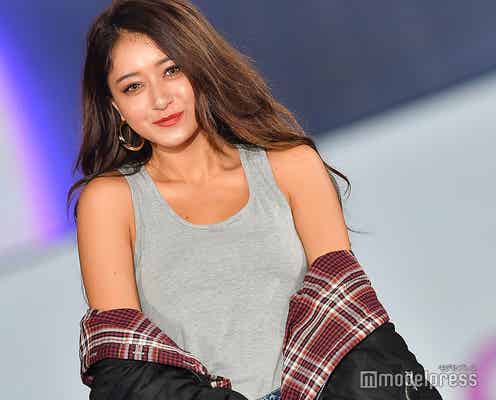 みちょぱ、健康美肌を披露 大人の魅力炸裂で歓声浴びる<関コレ2018A/W>