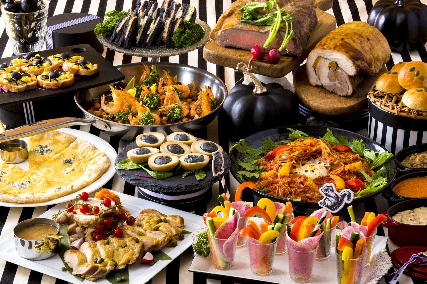 ハニースイーツ＆ハロウィンブッフェ／画像提供：神戸ポートピアホテル