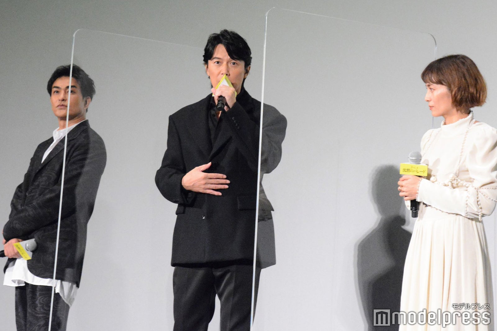 北村一輝、福山雅治、柴咲コウ （C）モデルプレス