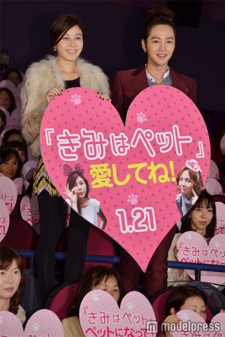 左から：キム・ハヌル、チャン・グンソク