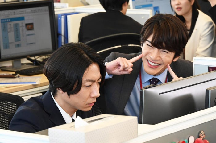 相葉雅紀、深澤辰哉(C)テレビ朝日