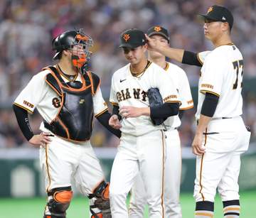 巨人ドラ3・山城にプロの洗礼 2死球に左翼席からブーイング、荒れ模様の展開に→投手に痛恨の逆転打を浴びる 3回途中5失点KO